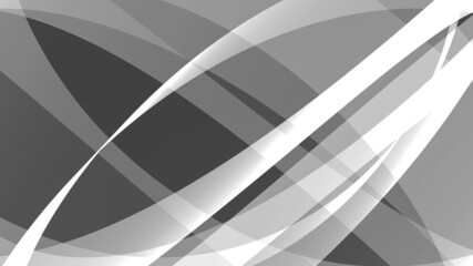 Hintergrund abstrakt 8K Monochrome weiss grau schwarz Wellen Linien Kurven Verlauf