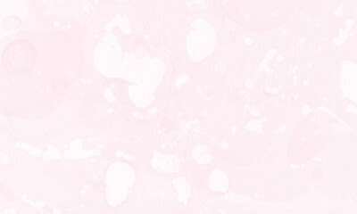 Abstract liquid marble painting background print with pink color