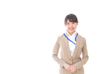 オフィスの受付嬢