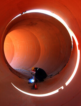 Welded pipe
