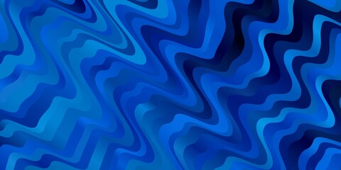 Dark BLUE vector texture with wry lines.