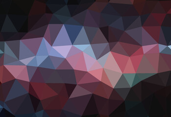 Obraz premium Geometrical background, modern colorful low polygon abstract