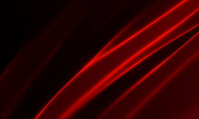 Red and black abstract wave background.