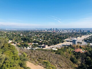 Naklejka premium 로스엔젤레스 전경