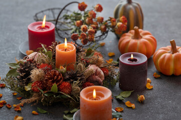 ハロウィン　ハロウィンのディスプレイ