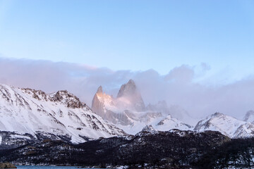 Mount Fitzroy is a mountain in the Andes Mountains in the Patagonia region of Chile, Argentina. It...