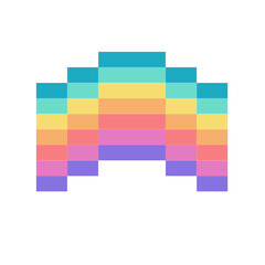 Rainbow (Pixelated)