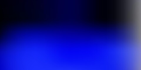 Dark blue vector gradient blur background.
