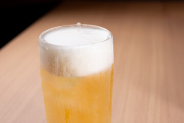 今日もお疲れ様！バナーに使いやすいキンキンに冷えたビール！3　※白バックもあり