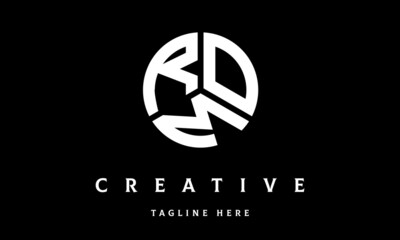 RDM circle three letter logo