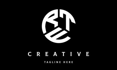 RTF circle three letter logo