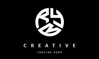 RYB circle three letter logo