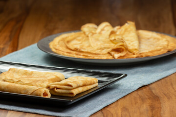 plate of crepes homemade recipe