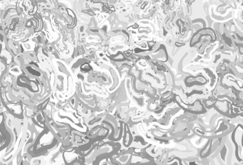 Light Gray vector texture with abstract forms.
