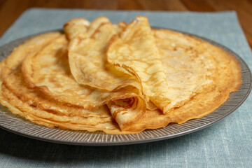 plate of crepes homemade recipe