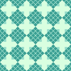 Seamless vector pattern. Background texture in geometric ornamental style.