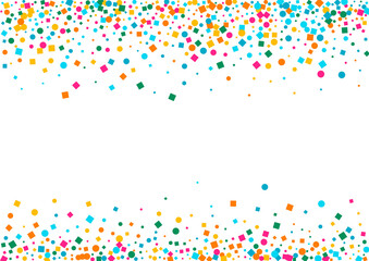 Rainbow Dot Top Vector  White Background.