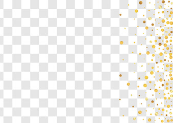 Gold Dust Modern Transparent Background. Paper