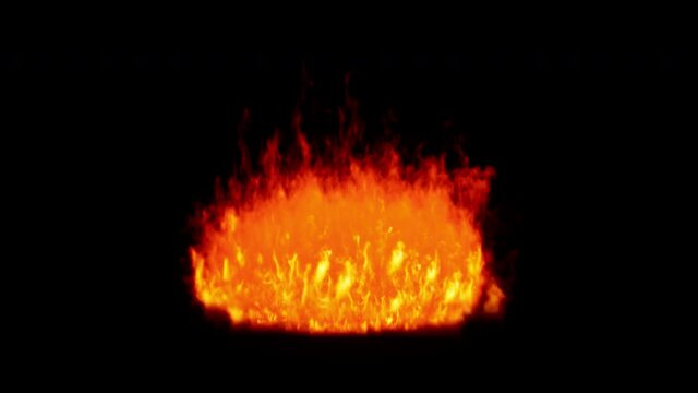 Realitsic Fire Animation