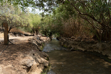 Jordan Park, national Park North Israel