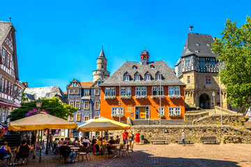 Marktplatz, Idstein, Deutschland 