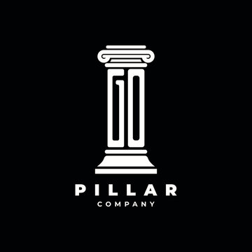 GO Monogram Pillar Shape Style