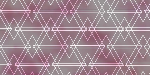 Light Red vector layout with lines, triangles. Abstract gradient illustration with triangles. Design for your promotions.