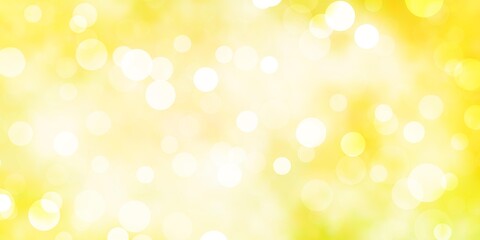 Light Green, Yellow vector template with circles.