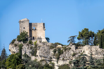 Fototapeta premium le château Comtal à Vaison-la-Romaine