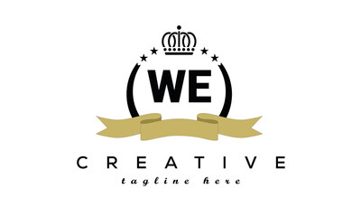 WE creative letters logo