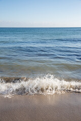 waves on the beach, beautiful seascape