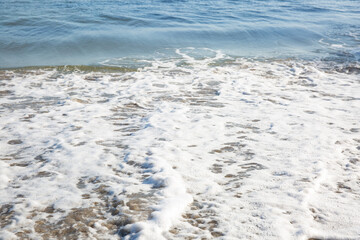 waves on the beach, beautiful seascape