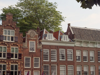 Die Alststadt von Utrecht in den Niederlanden