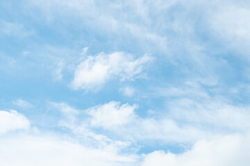 blue sky with clouds