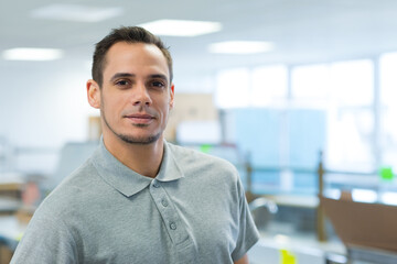 Obraz premium portrait of a young man wearing a tee-shirt