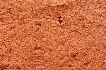 Close up of clay texture for background