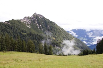 landscape in the mountains