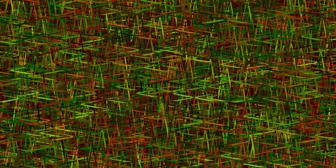 Dark Multicolor vector background with stright stripes.