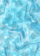 Fototapeta na wymiar Delicate blue abstract background, banner, fluid art style