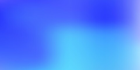 Light blue vector blur pattern.