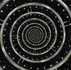 abstract spiral background