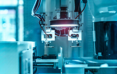 Robotic vision sensor camera system in intellegence factory