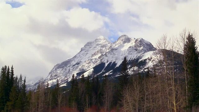 the rocky mountains in a landscape