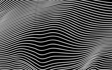 Wave pattern. Vector illustration. vector