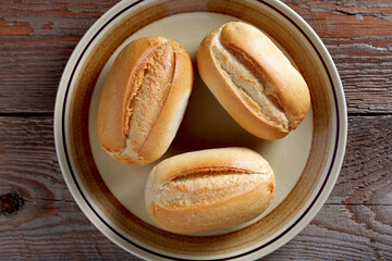 Three loaves of bread