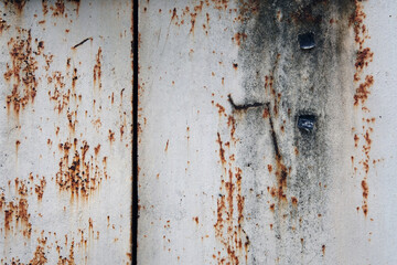 old rusty metal background