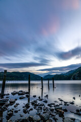 Llyn Gwynant is a lake in Snowdonia, Wales. The lake is natural, having been formed by glacial action and is 120 acres (50 hectares) in size. It is a popular place for canoeing and kayaking.