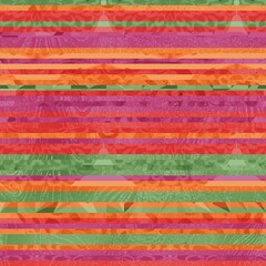 Seamless hip vogue random trendy stripe pattern print. High quality illustration. Detailed patterned strips of color. Luxury fashion or interior design print for surface design. Intricate posh style.