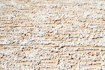 Concrete rough background. Street ceramic product. Ground stone table. Dirty rustic backdrop. Facade grunge rock. Graphic wave template. Urban smooth wallpaper. Ancient material