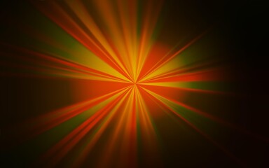 Obraz premium Dark Orange vector colorful blur backdrop.